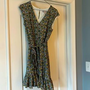 BCBG floral spring dress